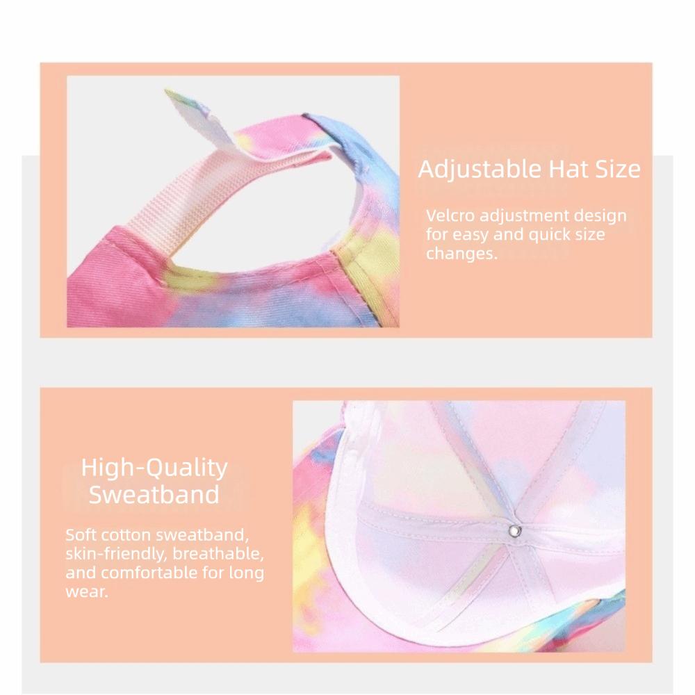 Colorful Graffiti Baseball Cap Sun Protection Duck Tongue Hat Outdoor Sports Hat  for Men and Women