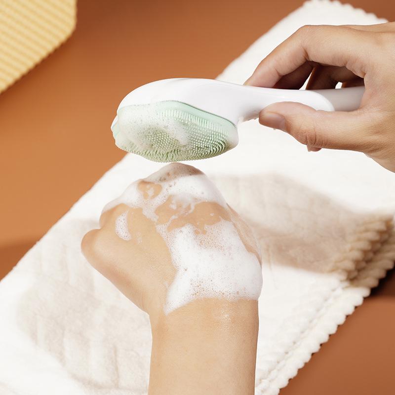 Cat Paw Silicone Facial Cleansing Brush - Gentle Exfoliating Massage Tool