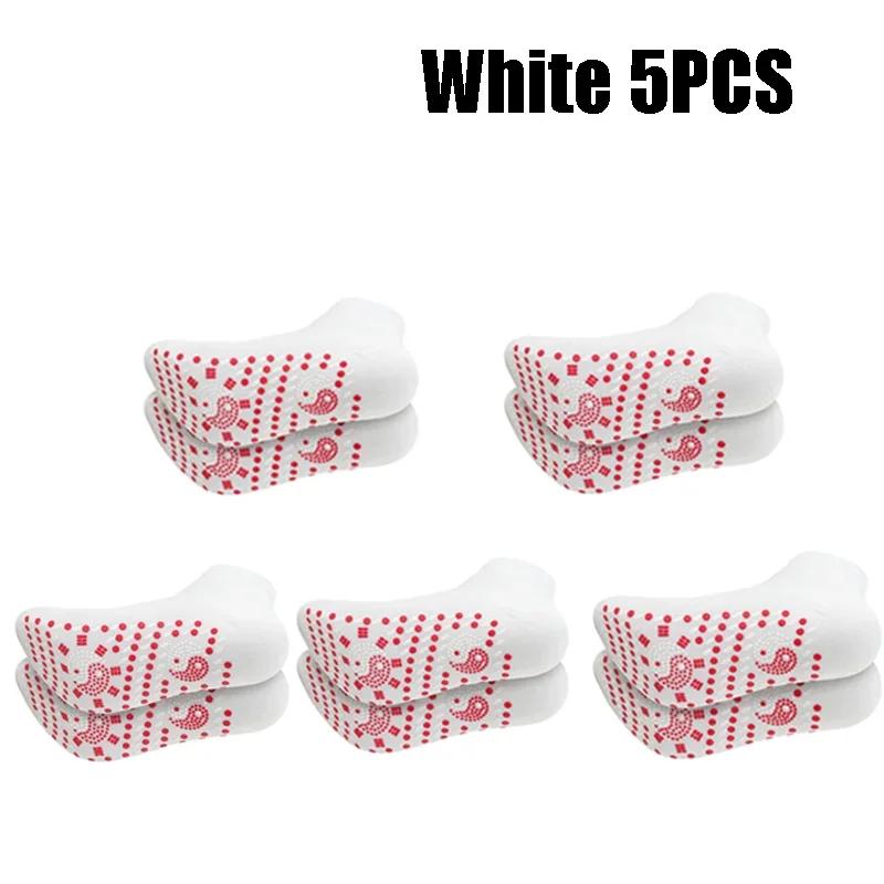 1/5 paar Turmalin Selbst-Heizung Socken Winter Warme Thermische Gesundheit Pflege Socken Abnehmen Gesundheit Kurze Socke Magnetische therapie Socke