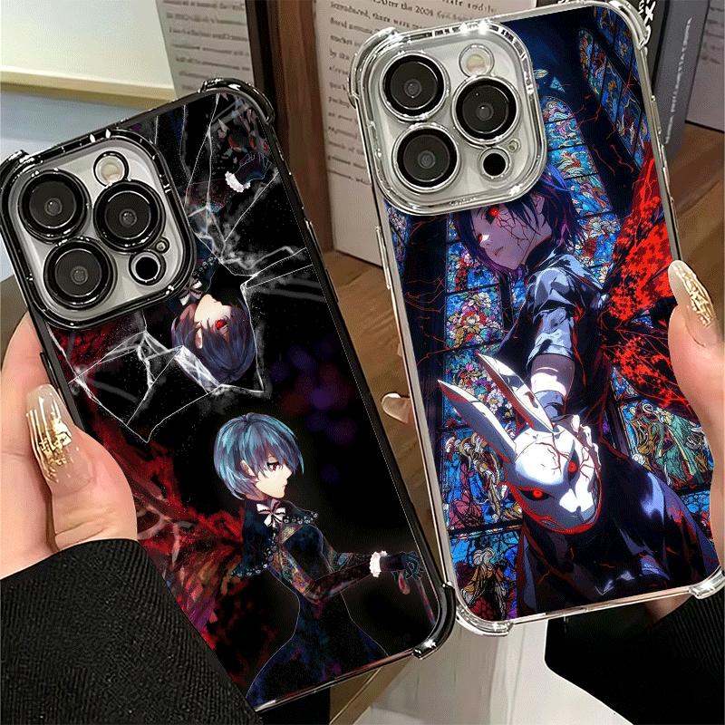 G-Ghouls Touka Kirishima Soft Phone Case For Xiaomi Poco X7 X8 Pro Max X6 X5 X3 F8 Ultra F7 M8 M7 M5S Redmi 15C 15A 15 14C 13C 1