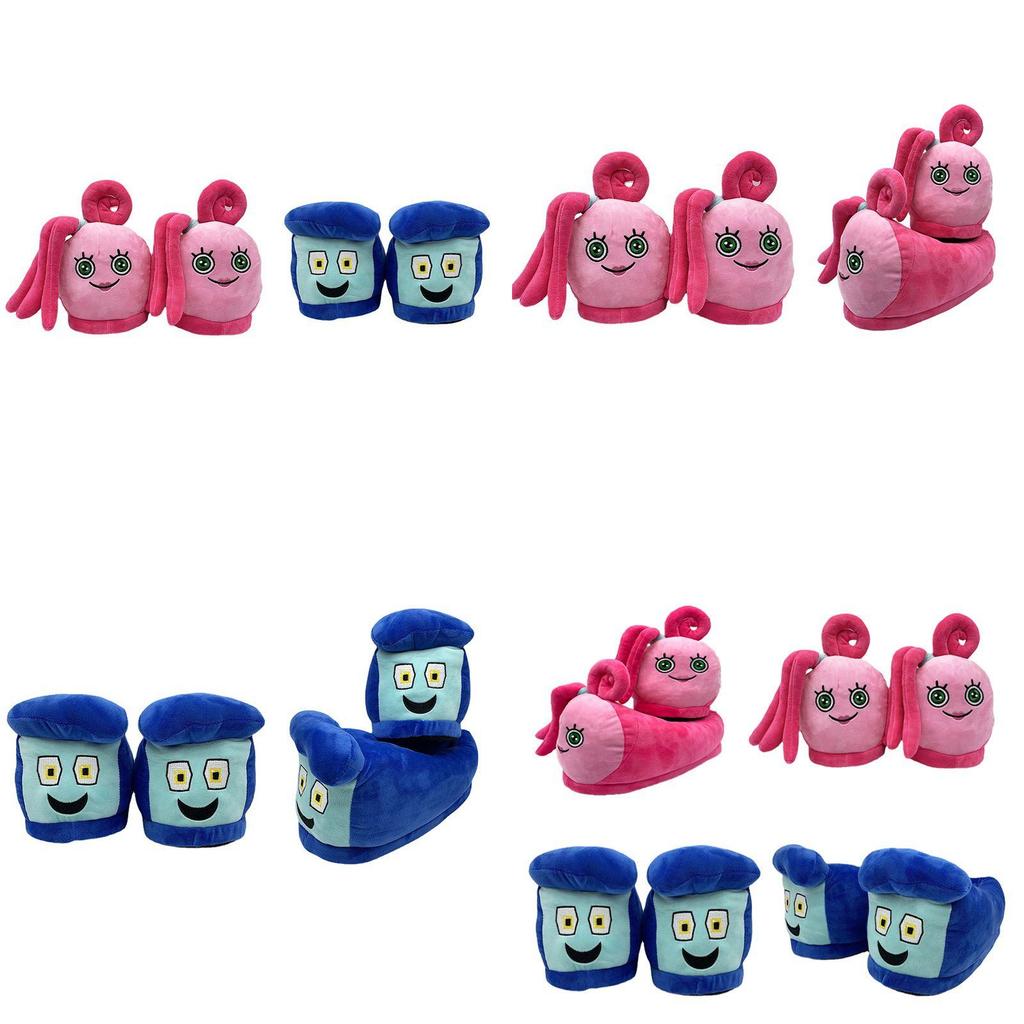 Poppy Playtime Cartoon Character Plush Slippers Soft Home Shoes For All Ages