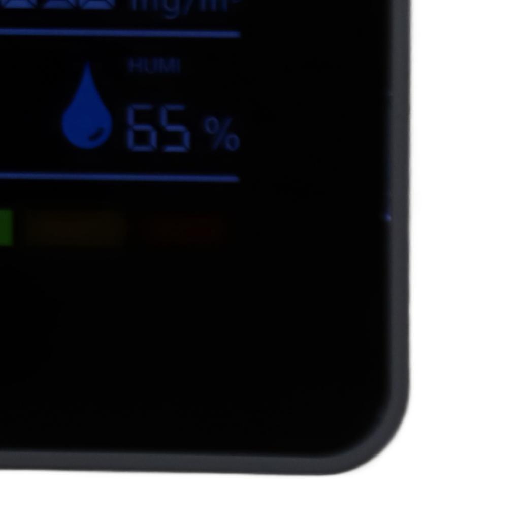 CO2 Detector Portable Battery Operated Carbon Dioxide HCHO TVOC Temp Humi 5 In 1 Meter Air Quality Monitor
