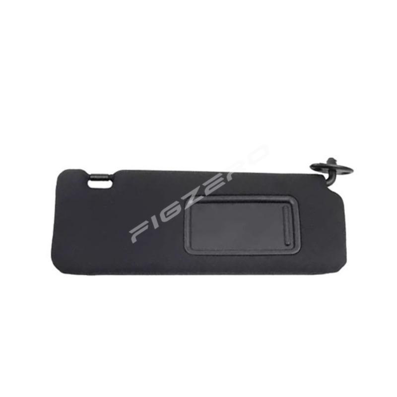 74320-21210-B2 Sunshade Sun Visor with Makeup Mirror Black Left Right for Toyota Scion TC 2005-2010 1pc Brand New