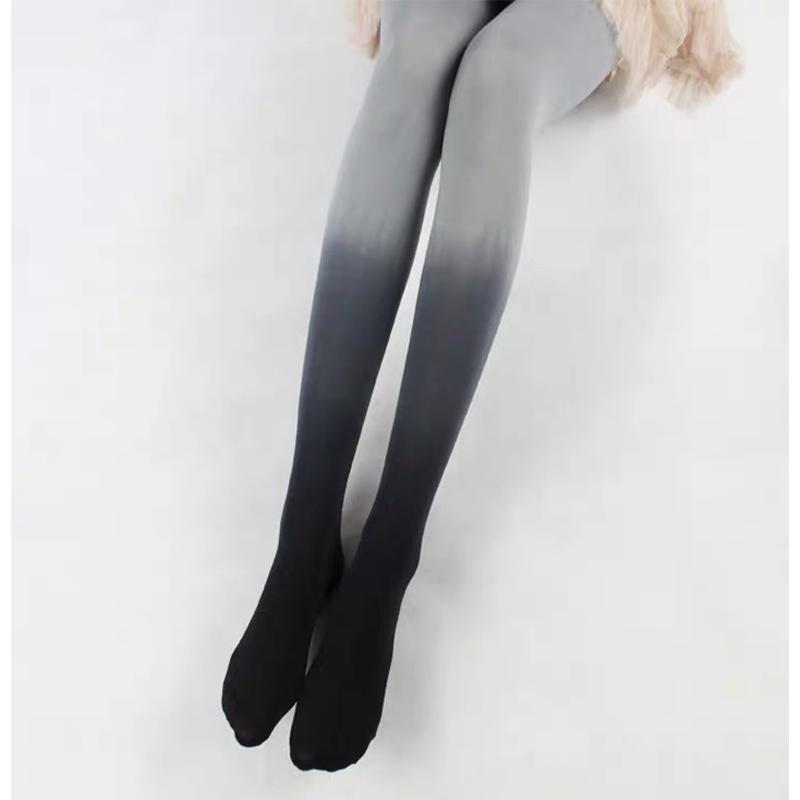 1/2/3Pcs Fashion Ombre Tights For Women, Sexy Stretch Full-Length Pantyhose, Creative New Fashion Hosiery