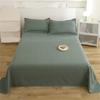 Single Complete Sheet Soft and Breathable Various Size Bedspread for Bedrooms Guest Room Students Dorm Bedding Sheets