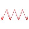 1/2/6Pcs Mexican Roll Rack Taco Holder Plastic Taco Holder Wave Shape Tray Holder Taco Cake Rack Display Stand Kitchen Gadgets