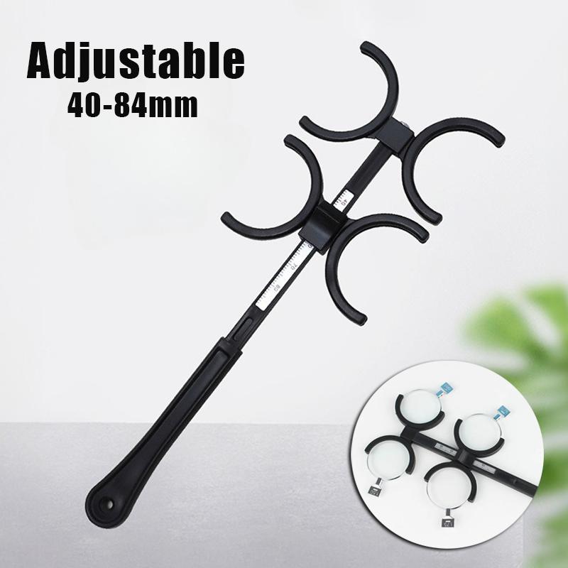 Insert-Type 4-Lens Adjustable To 84Mm Scale Optical Optometry Flip Trial Lens Holder Plastic Frame Amblyopia Myopiatraining Tool