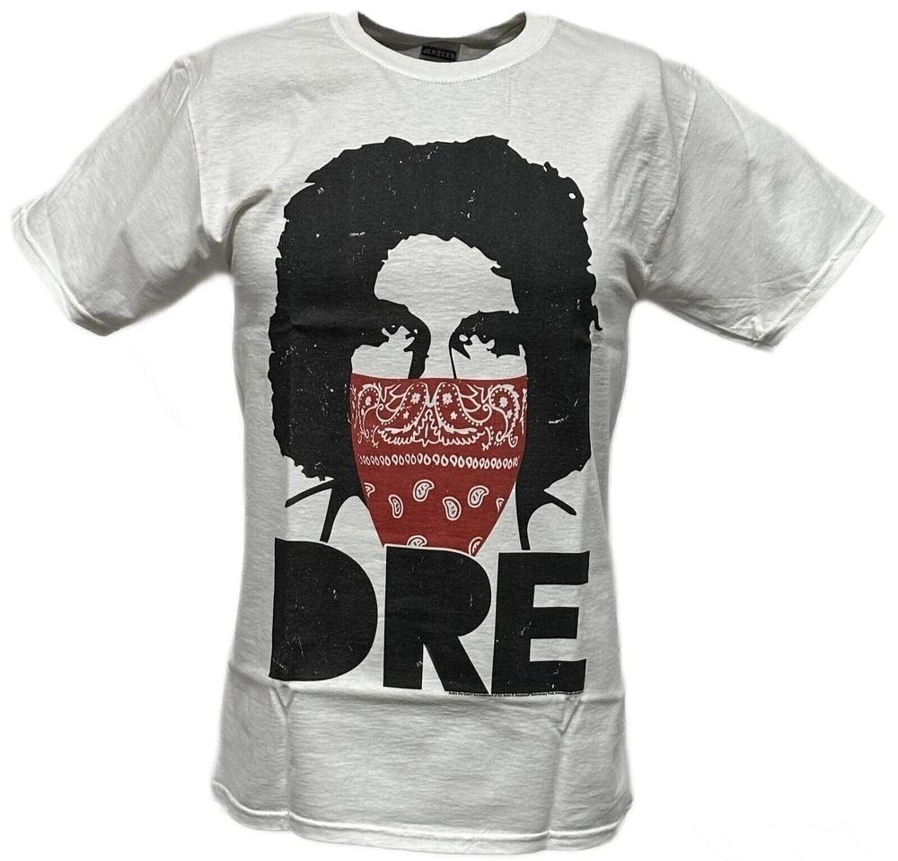 Andre the Giant Bandana DRE Unisexs White Tshirt M