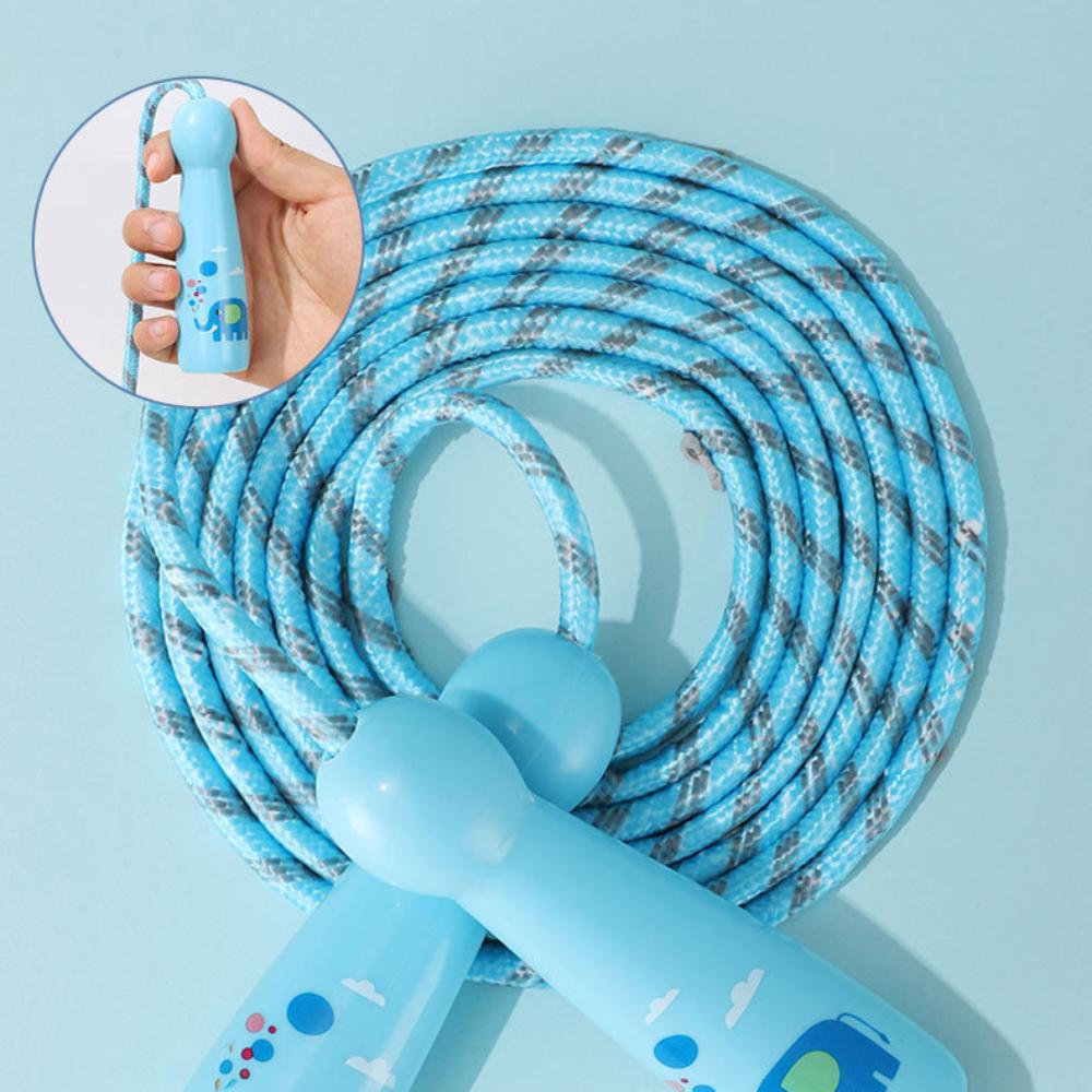 Exercise Jump Rope Cotton Rope Adjustable Jump Rope Cartoon Skipping Ropes  Outdoor
