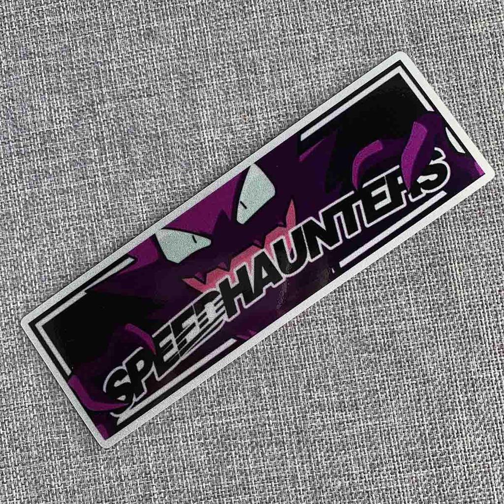 Speed Hunter JDM Reflective Stickers for Motorcycle & Car Windows