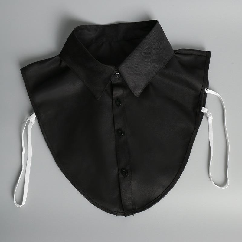 Unisex Detachable Cotton Collar for Formal or Casual Wear - Versatile for Professional Work (Autumn, Winter, Spring)