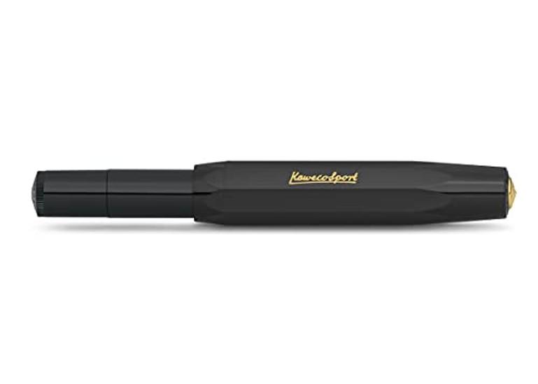 Kaweco Fountain Pen EF Extra Fine Classic Sport Black Imported Product