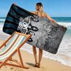 Name Custom Aerosmith Print Beach Towel, Large Soft Quick Dry Towel for Beach Camping Swimming