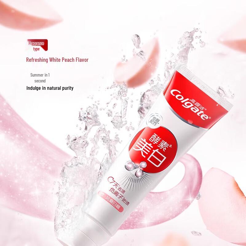 Colgate Enzyme Whitening Toothpaste, Peach Flavor