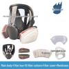Masque respirateur intégral en silicone Yuanzu 6800