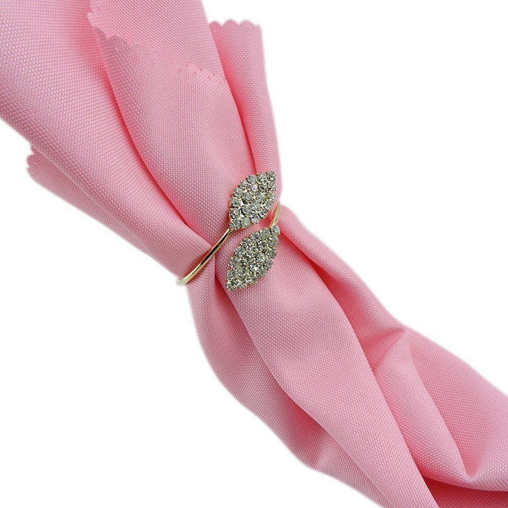 12Pcs Rhinestone Napkin Ring Set Handmade Serviette Buckle Holder Wedding Dinner 12Pcs Rhinestone Napkin Ring Set Handmade Serviette Buckle Holder Wedding Dinner