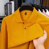 Long Sleeve Polo Men's Business Breathable Loose Fit