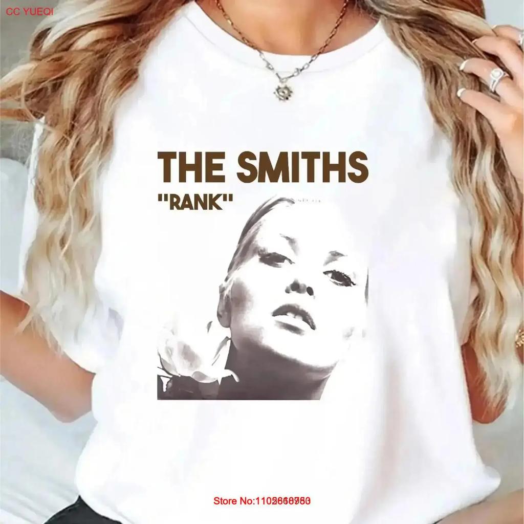 The Smiths Rank T Shirt Fans Music Lovers Vintage Top For Everyday Wear Casual Stretched Soft Comfortable Vintage
