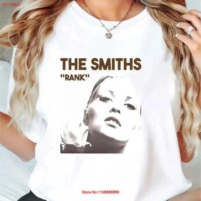 The Smiths Rank T Shirt Fans Music Lovers Vintage Top For Everyday Wear Casual Stretched Soft Comfortable Vintage