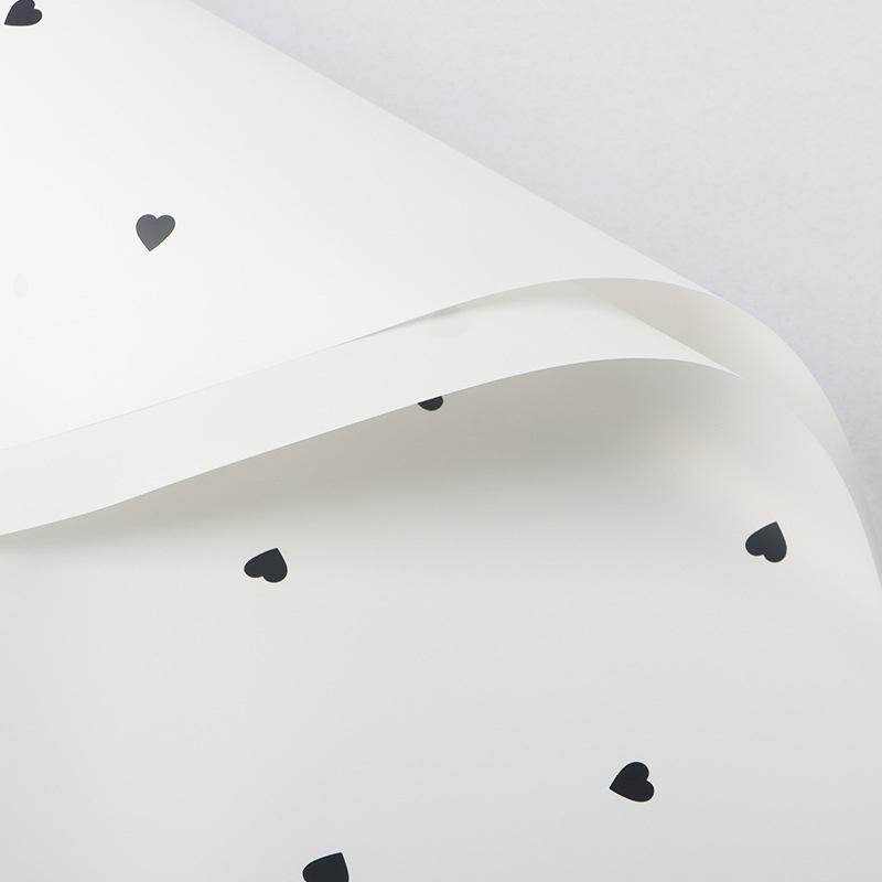 

20 шт. Водонепроницаемая цветочная упаковочная бумага Двусторонняя Элегантная с принтом букв Материал для упаковки букетов Упаковочная бумага для букетов