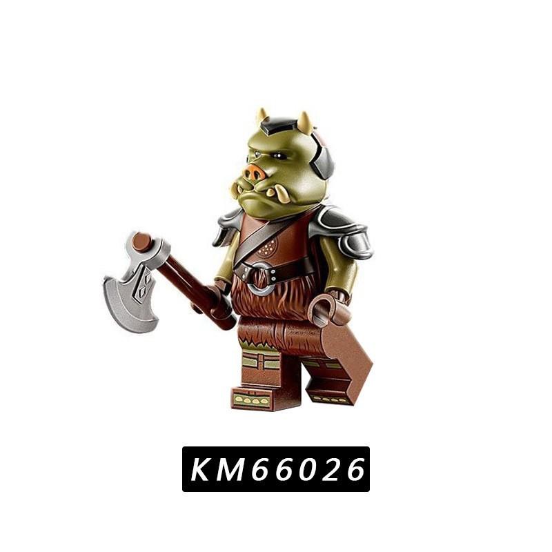 KM66021-66028 Minifigure da Costruzione Star Wars, Modelli da Collezione ad Alta Precisione, Giocattoli Educativi per Bambini e Adulti