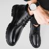 2024 Hot Sale Genuine Leather Men Ankle Boots Male Shoes Warm Plush Fur Winter Boots  New Stylish High Top for Men Outdoor Shoes