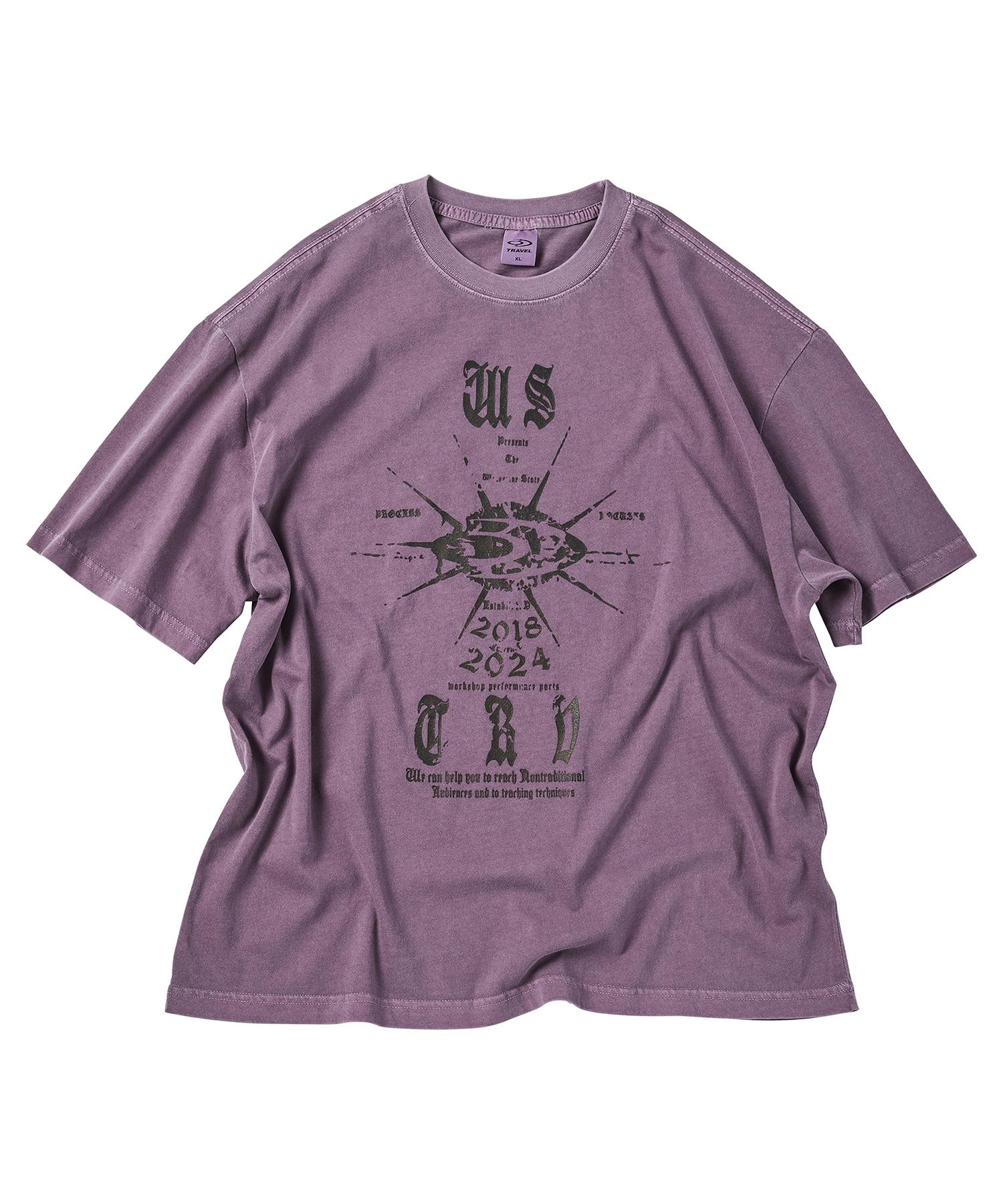 Travel Insight Pigment Short Sleeve T-Shirt Juicy Violet Juicy Violet/Large