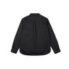 Nike SB Tanglin Solid Woven Skate Button-Up Soft Comfortable Long Sleeve Shirt Unisex Shirts Black FQ0398-010