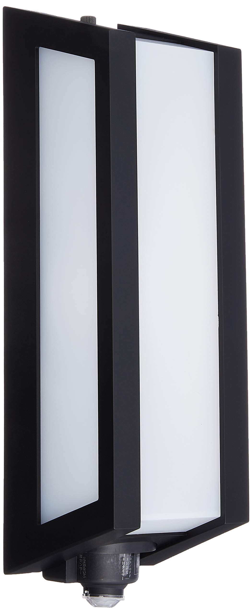 

Светодиодный уличный настенный светильник Toshiba Lightech со встроенным мультисенсором, черный, 90 x 285 мм