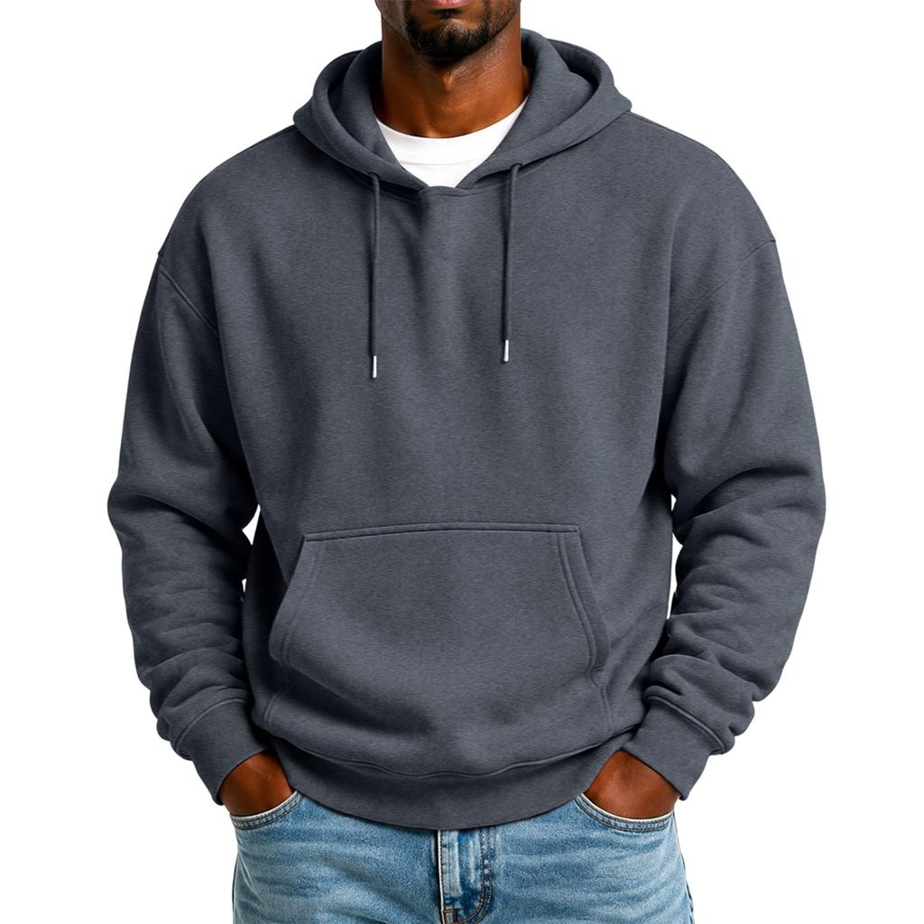 Men's Athletic Pullover Hoodie Casual Sweatshirt for Gym and Running Training