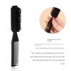 Vintage Double-sided Comb Small Size Multi-functional Comb 2-in-1 Styling Comb  Barber's Hair Brush