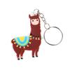 4/8 szt. Breloczek w kształcie alpaki Kreskówkowy brelok z uroczym lamasem Wypełniacze do torebek na przyjęcie Prezenty urodzinowe na Boże Narodzenie Breloczek do torebki Akcesoria do portmonetki