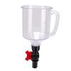 Engine Oil Funnel Kit Universal 1.5L Radiator Coolant Filling Spill Proof Funnel Kit for Vehicles