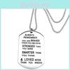 Premium Quality Friendship Necklace Stainless Steel Lettering Always Remember
