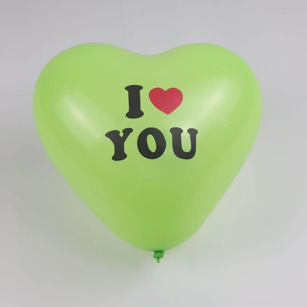 10-Inch Heart-Shaped Latex Balloons for Weddings, Birthdays, Festivals, and Venue Decorations