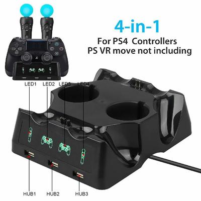 Control Charger Base for Sony PS4 VR Move Motion Controller Playstation Play Station PS 4 Charging Dock Docking