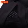 Men's Suit Accessories: Silk Pocket Square, Lapel Pin, and Scarf for Formal Wear and Wedding Gifts