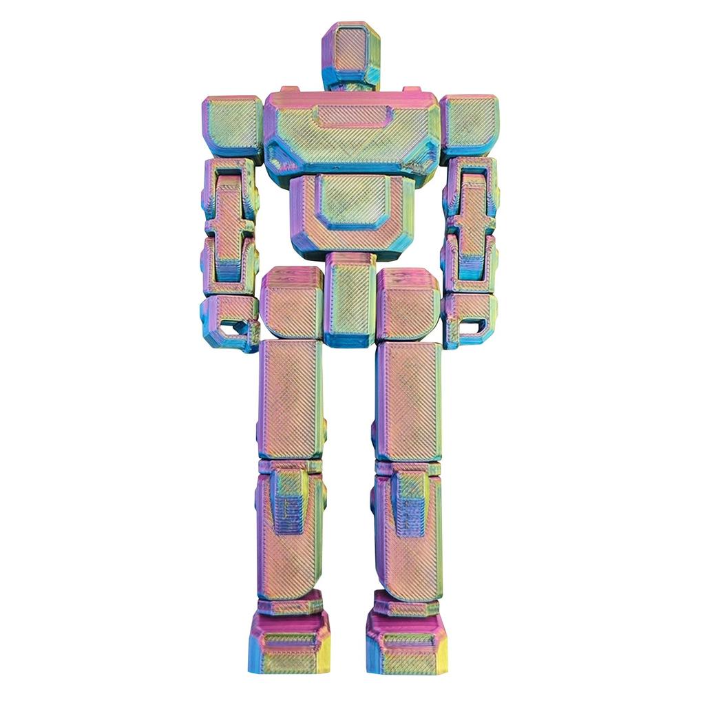 Joint Movable 3d Printed Doll Toy, Creative Decompression Desktop Ornament