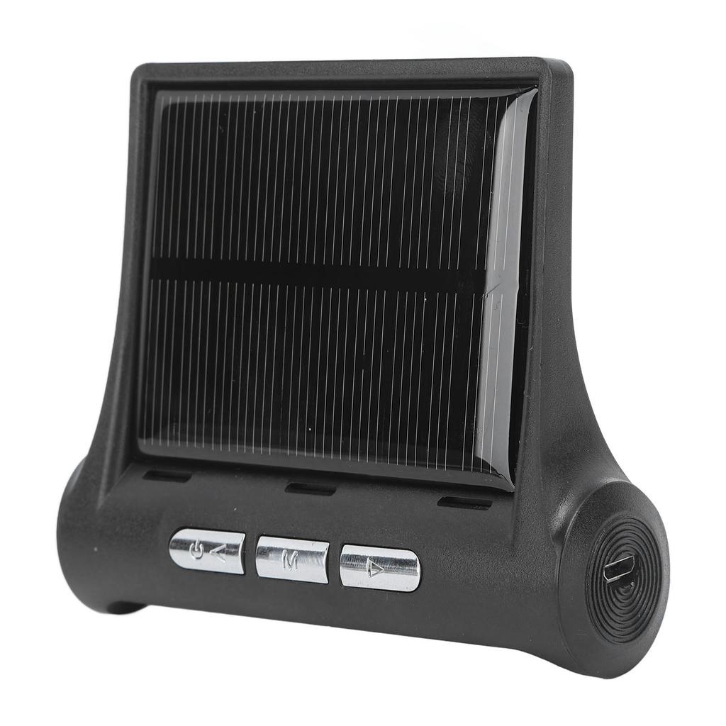 Wireless Solar Power TPMS LCD Display 6 Sensor Tire Pressure Monitoring System IP68 Waterproof