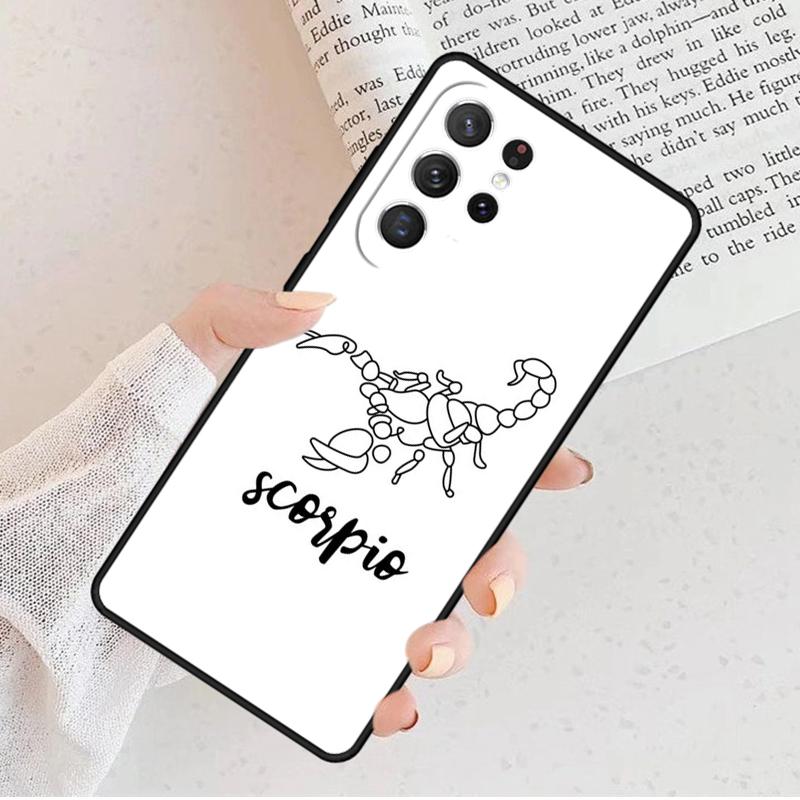 Scorpion Phone Case For Samsung Galaxy S25 S23 S30 S8 S21 S20 FE S24 S22 Note 10 20 Plus lite Ultra