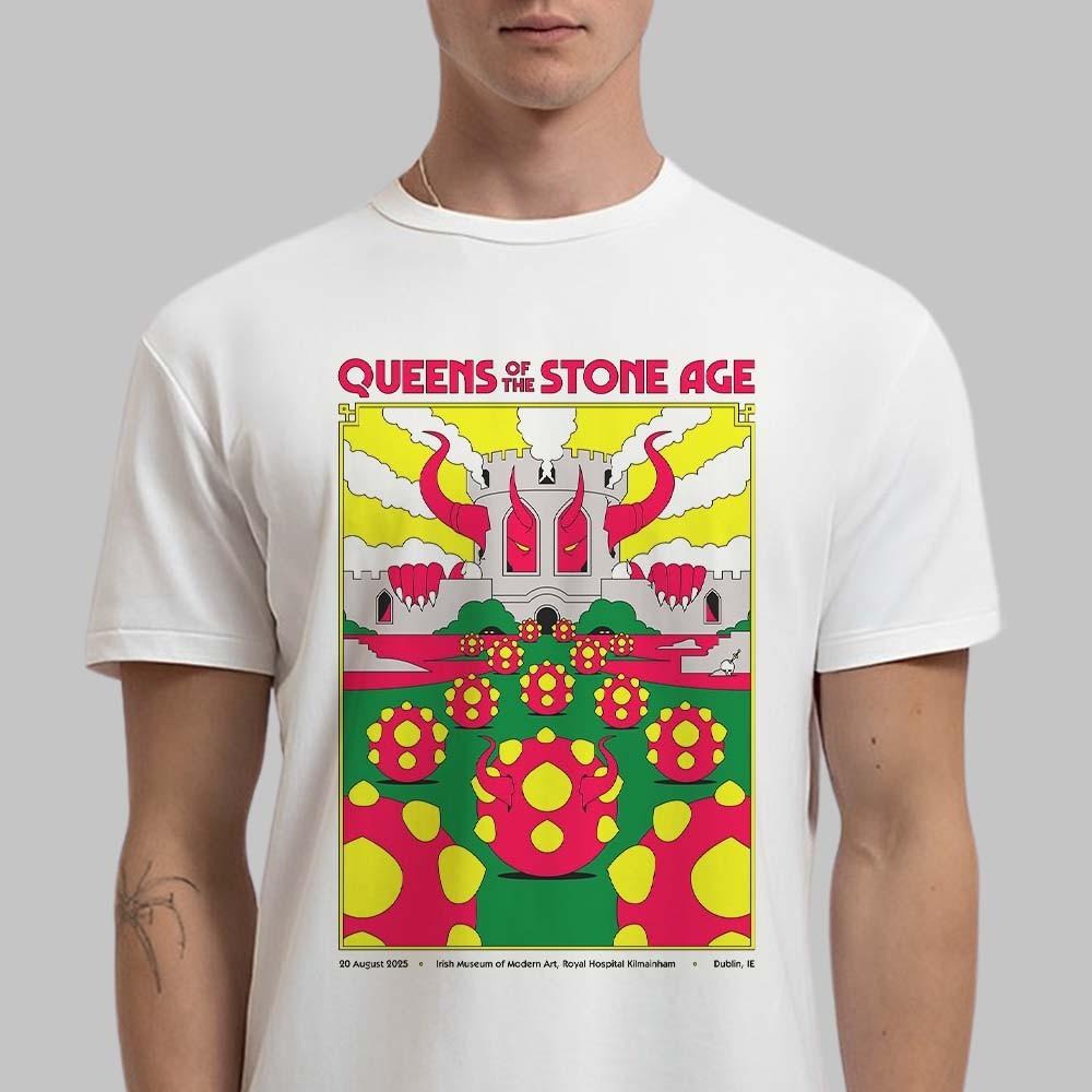 Queens Of The Stone Age Dublin Ireland 2026 August 20 2026 Unisex T-Shirt Conce S
