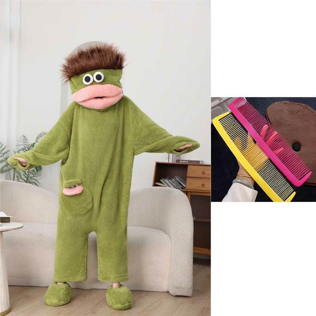Schattige Cartoon Grappige Bijpassende Koppel Pyjama's Voor Volwassenen En Jongeren