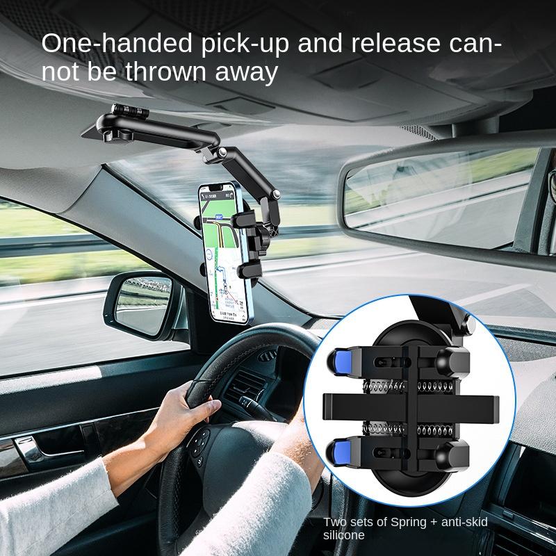 Multi Functional Mobile Phone Holder Sun Visor Rear Seat Camera Kitchen Table Mobile Phone Holder Car