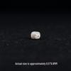 Star and Moon Bodhi Beads: Pure White High-Density 108 Bead Bracelet for DIY Prayer Accessories