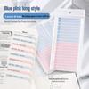 Gradient Morandi Waterproof Index Tabs: Long & Short for Student Notes & Key Item Classification