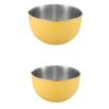 Stainless Steel Mixing Bowl Serving Bowl Bakeware Washing Bowl for Pantry Baking