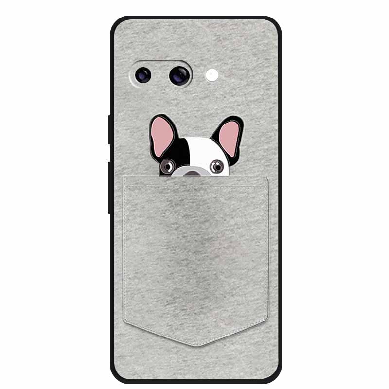 For Google Pixel 9A 5G Case 3D Relief Flower Emboss Soft Silicone various Flower Cartoon Cat Cover For Google Pixel 9a TPU Cases