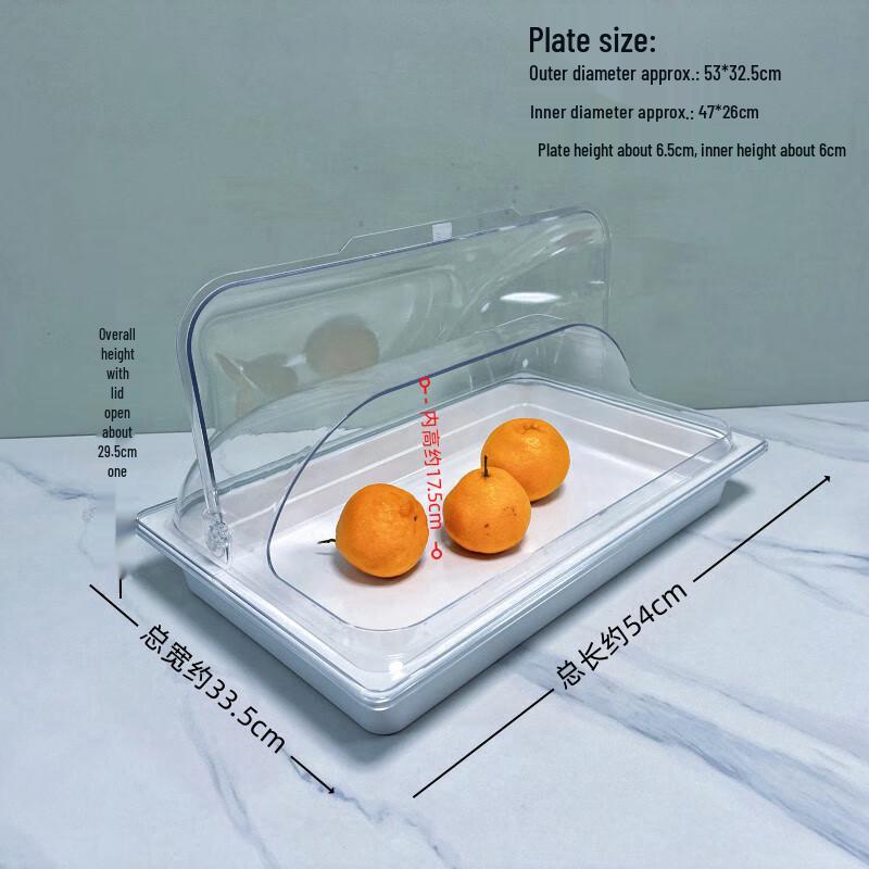Hotel Buffet Food Display Tray with Lid