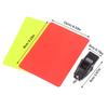 1Pc Whistle + Yellow And Red Cards For Basketball Soccer Volleyball Futsal And Handball Referees Futsal
