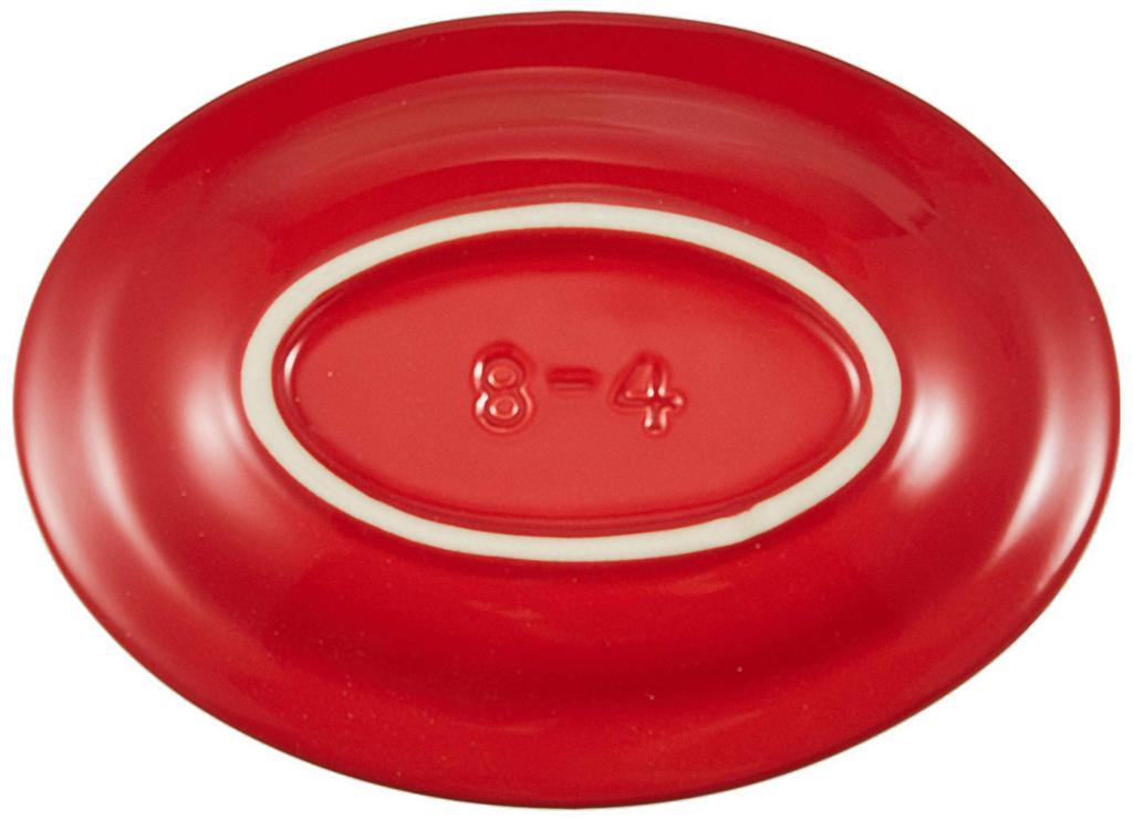 Le Creuset Stoneware Mini Oval Plates, Rainbow, Heat-Resistant, Microwave- and Oven-Safe, Pack of 5 [Official Japanese Product]